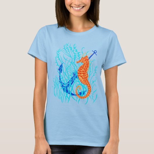 zeepaard t-shirt (Voorkant)