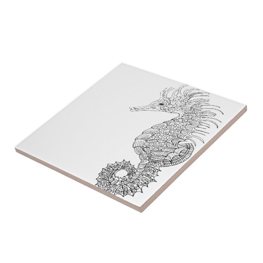 Zeepaard Tegeltje (Zijkant)