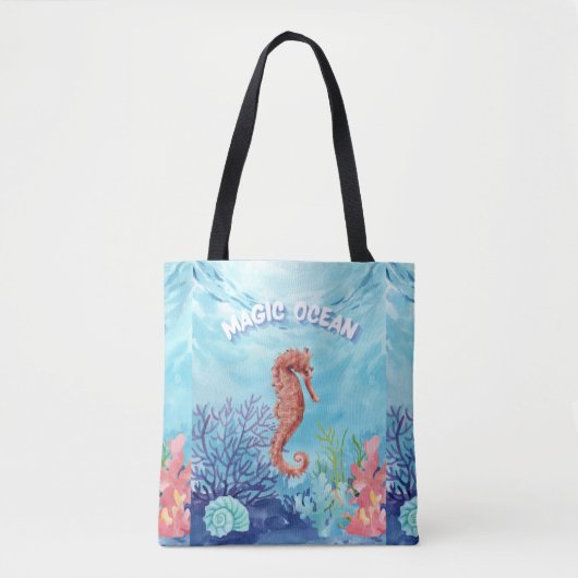 Zeepaard Tote Bag (Voorkant)