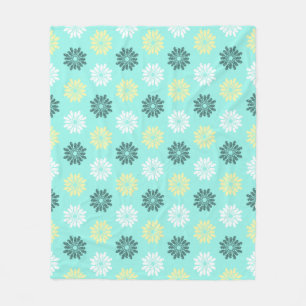 Zeepaarddrijvers Aquamarine Fleece Blanket