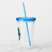 Zeepaarden acryl drinkbeker (Links)