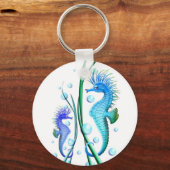 Zeepaarden Cartoon Sleutelhanger (Voorkant)
