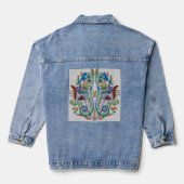 Zeepaarden Denim Jas Jacket (Achterkant)