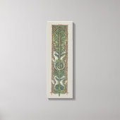 Zeepaarden en Zeewier, Vintage Art Nouveau Canvas Afdruk (Voorkant)