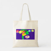 Zeepaarden kunst koning  tote bag (Achterkant)