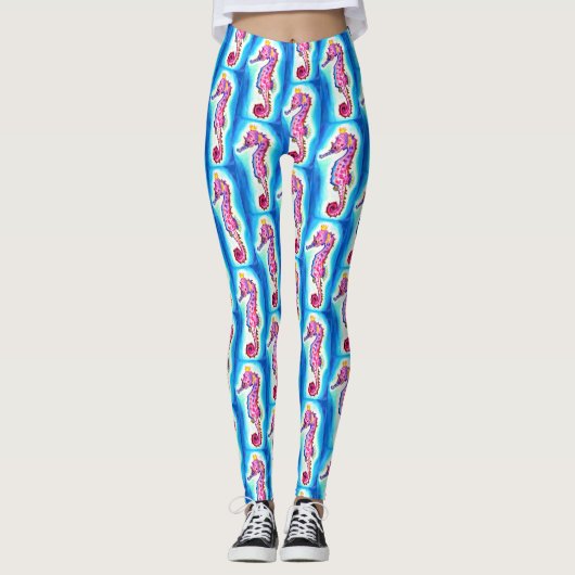 Zeepaarden Leggings (Voorkant)