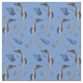 Zeepaarden Razernij Stof (Blauw) (Close Up)