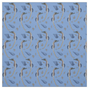 Zeepaarden Razernij Stof (Blauw)