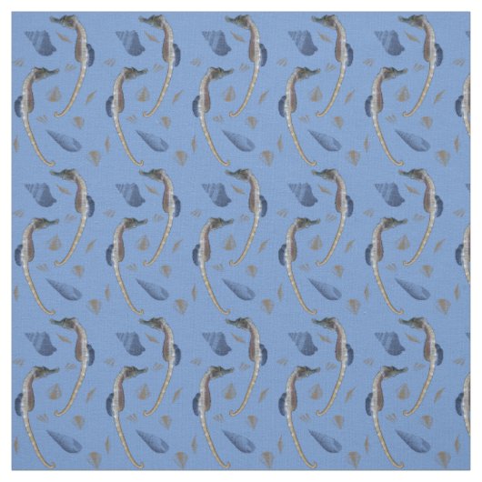 Zeepaarden Razernij Stof (Blauw) (Swatch)
