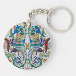 Zeepaarden Sleutelhanger van Acryl