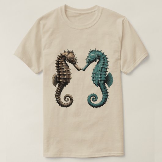Zeepaarden t-shirt (Design voorkant)
