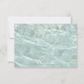 Zeepaarden Zeevaart Trouwkaart RSVP Kaart (Achterkant)