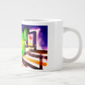 Zeepaardenliefde  grote koffiekop (Rechts)