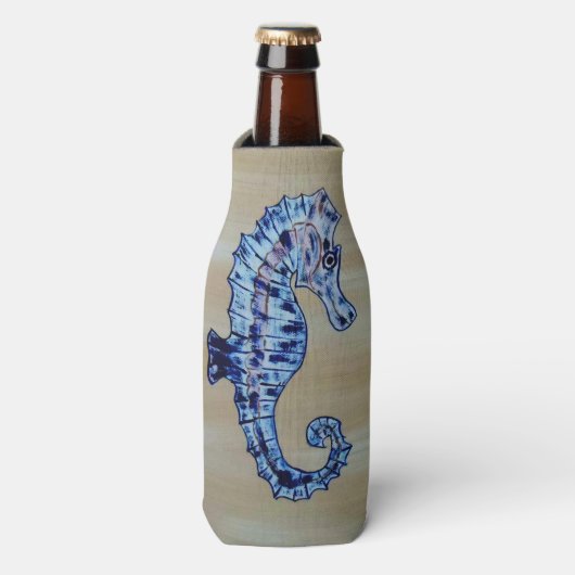 Zeepaardfles en Koelbox Flesjeskoeler (Fles Voorkant)