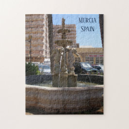 Zeepaardfontein foto in Murcia Spanje Legpuzzel