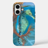 Zeepaardje Apple iphone 16 stevige telefoonhoes Case-Mate iPhone Case (Achterkant)