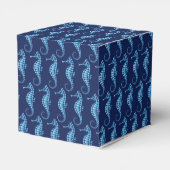 Zeepaardje Blauw Bedankdoosjes (Achterkant)