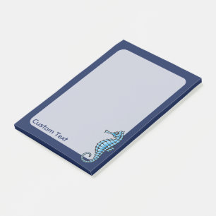 Zeepaardje Blauw Post-it® Notes