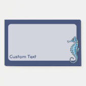 Zeepaardje Blauw Post-it® Notes (Voorkant)