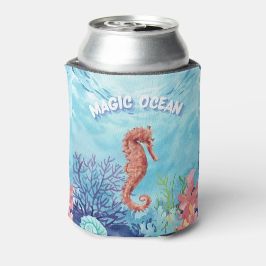 zeepaardje blikjeskoeler (Blikje Achterkant)