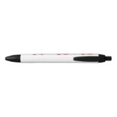 Zeepaardje Bubbel Baby Zwarte Inkt Pen (Achterkant)