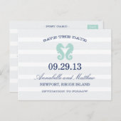 ZEEPAARDJE | DE DATUM NA KAART OPSLAAN (Voorkant / Achterkant)