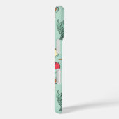 Zeepaardje en Seashell Patroon Case-Mate iPhone Case (Achterkant / Rechts)