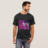 zeepaardje in roze koraal t-shirt (Voorkant volledig)