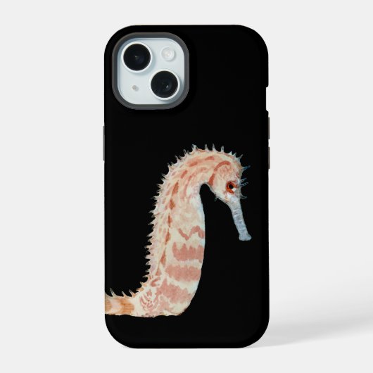 Zeepaardje iPhone 15 Case (Achterkant)