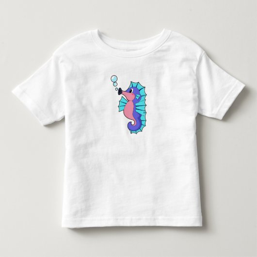 Zeepaardje Kinder Shirts (Voorkant)