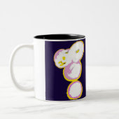 Zeepaardje koele zomer tweekleurige koffiemok (Links)