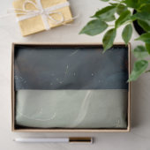 Zeepaardje Levendig gekleurd in Ocean Decoupage Tissuepapier (Geschenk)