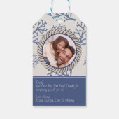 Zeepaardje Marine Ocean Animal Nautical Star Cadeaulabel (Achterkant)