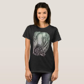 Zeepaardje met gestreepte snuit t-shirt (Voorkant volledig)