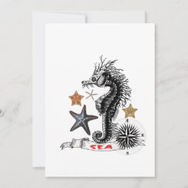 ZEEPAARDJE MET ZEESTER NOTITIEKAARTJE