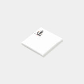 ZEEPAARDJE MET ZEESTER POST-IT® NOTES (Schuin)