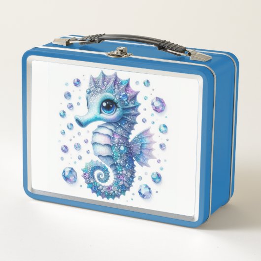 Zeepaardje Metal Lunchbox (Voorkant)