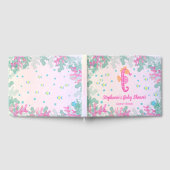 Zeepaardje onder het Zee Baby shower Gastenboek (Volledig)