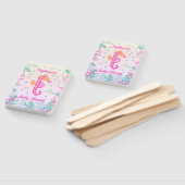 Zeepaardje onder het Zee Baby shower Handwaaier (Niet-gemonteerd)