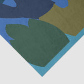 Zeepaardje onder het Zee Seaside Birthday Tissuepapier (Detail)