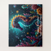 Zeepaardje Onder Zee Avontuur Legpuzzel (Verticaal)