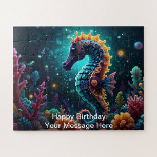 Zeepaardje Onder Zee Avontuur Legpuzzel
