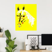 zeepaardje poster (Thuiskantoor)