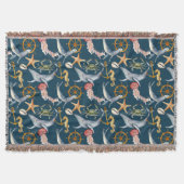 Zeepaardje, Schepen Wiel, Walvissen, Krab, Zeester Deken (Voorkant)