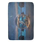 Zeepaardje Starfish Beach Oceaan onder water Badmat (Voorkant Verticaal)