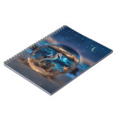 Zeepaardje Starfish Surreal Ocean Beach Notitieboek (Linkerzijde)