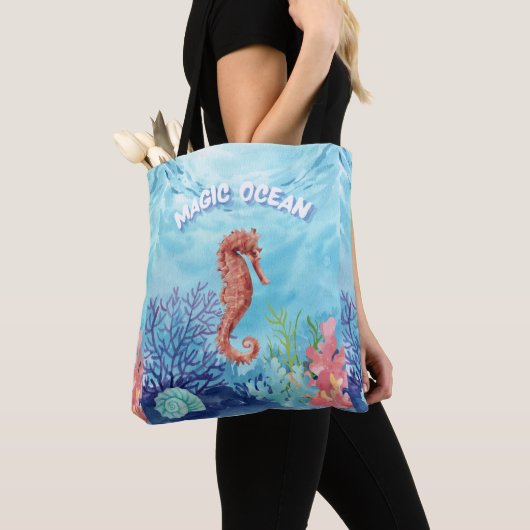 zeepaardje tote bag (Dichtbij)