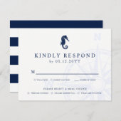 Zeepaardje | Trouw RSVP Maaltijden met Nautilus-th (Voorkant / Achterkant)