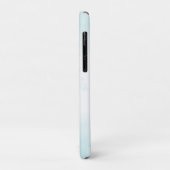 Zeepaardje Turquoise & Goud Waterverf Kust Strand Case-Mate iPhone Case (Achterkant/links)