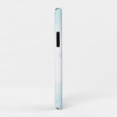 Zeepaardje Turquoise & Goud Waterverf Kust Strand Case-Mate iPhone Case (Achterkant/rechts)